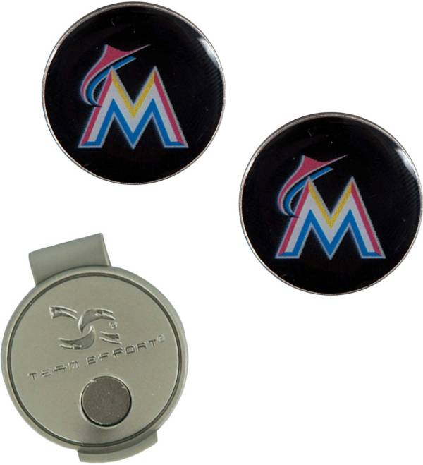 Team Effort Miami Marlins Hat Clip and Ball Markers Set product image