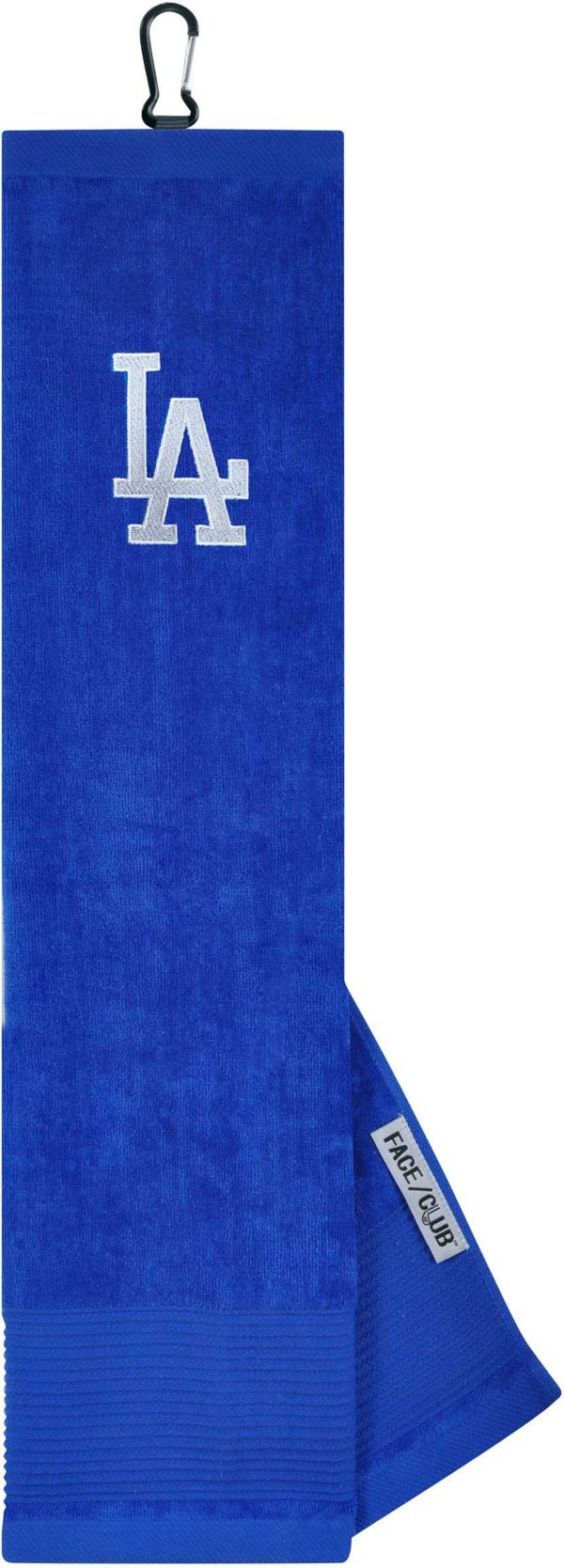 Team Effort Los Angeles Dodgers Embroidered Face/Club Tri-Fold Towel product image