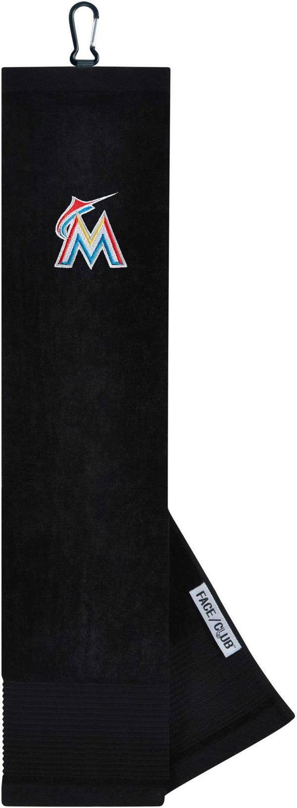 Team Effort Miami Marlins Embroidered Face/Club Tri-Fold Towel product image