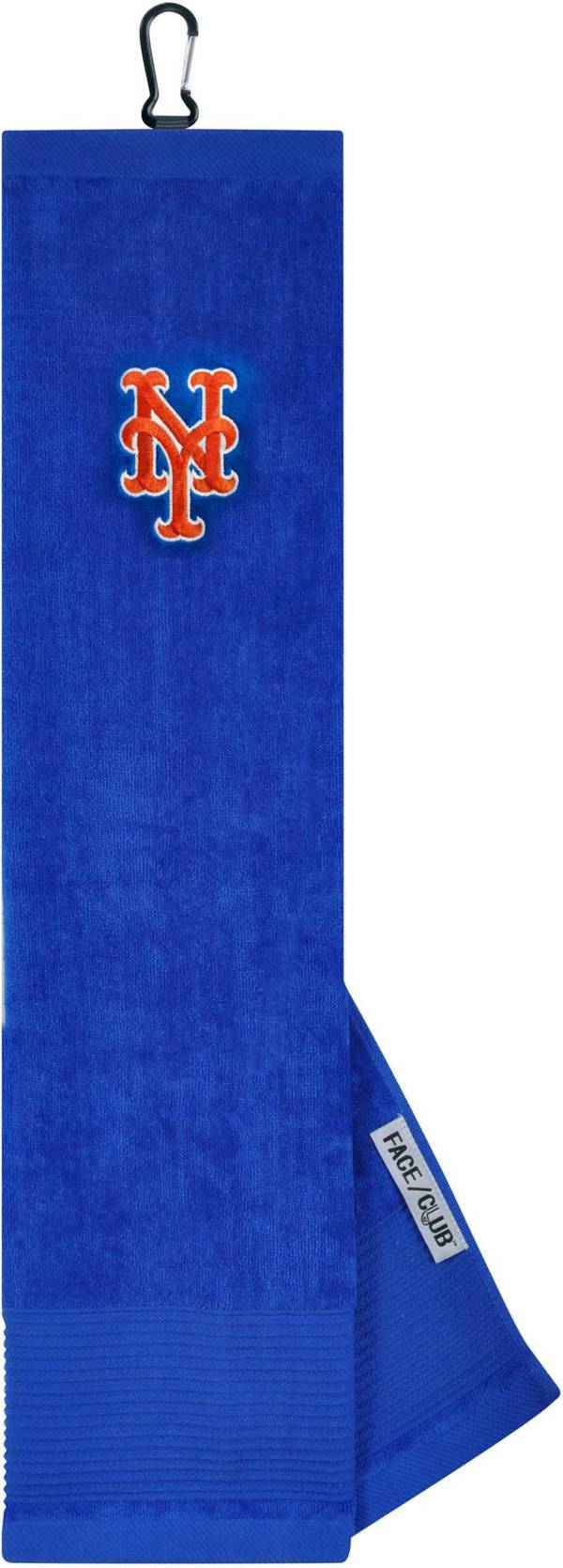 Team Effort New York Mets Embroidered Face/Club Tri-Fold Towel product image