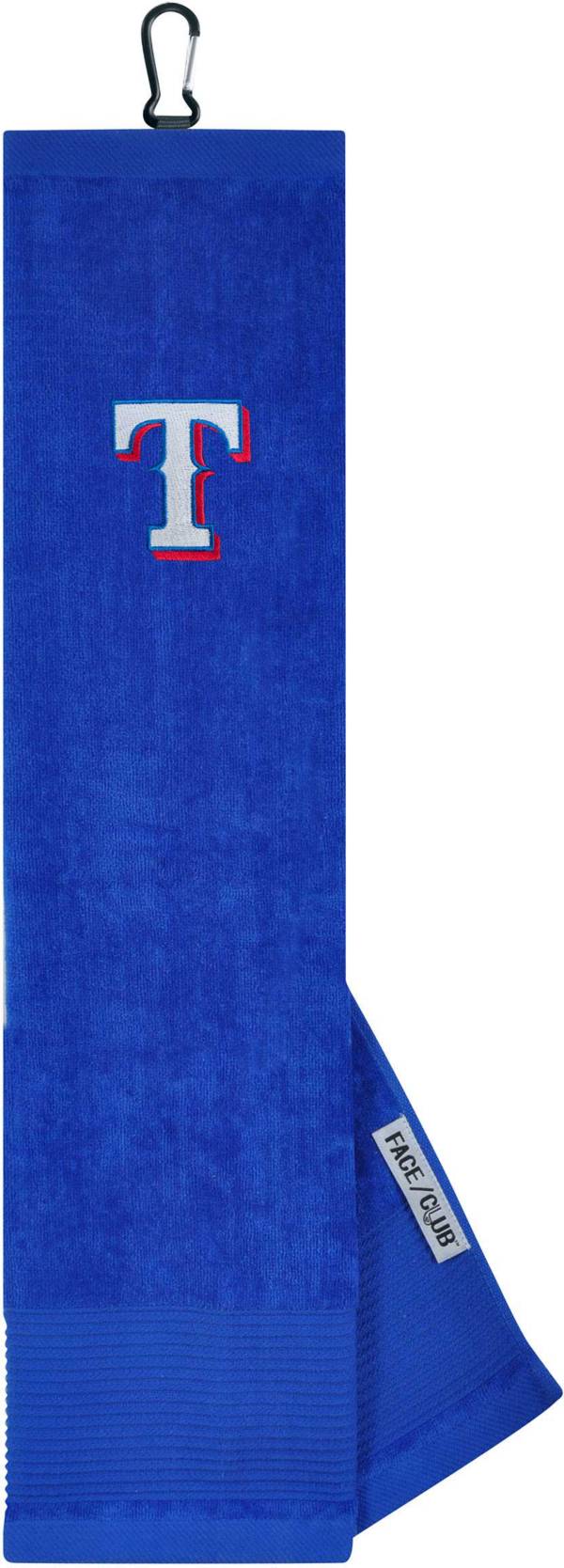 Team Effort Texas Rangers Embroidered Face/Club Tri-Fold Towel | Dick's ...