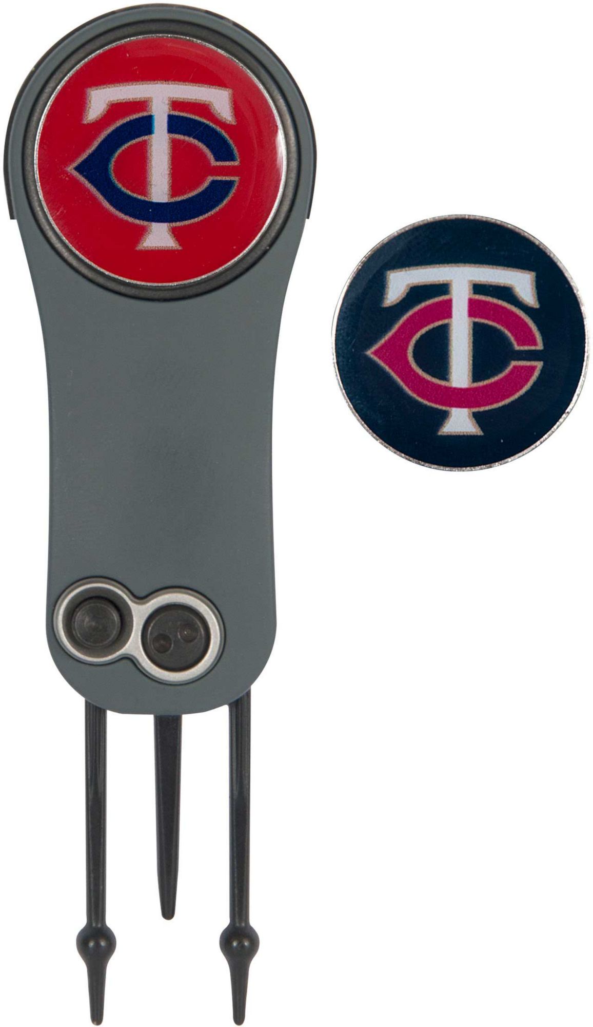 Team Effort Minnesota Twins Switchblade Divot Tool and Ball Marker Set