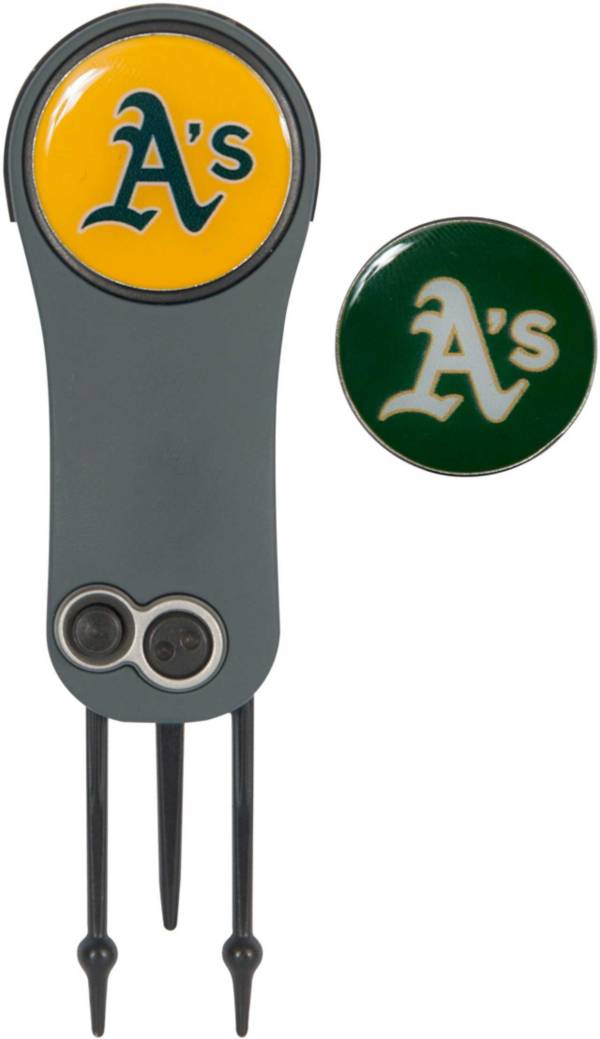 Team Effort Oakland Athletics Switchblade Divot Tool and Ball Marker Set product image