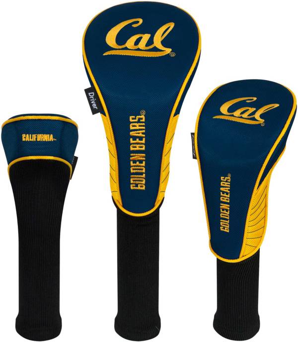 Team Effort Cal Golden Bears Headcovers - 3 Pack