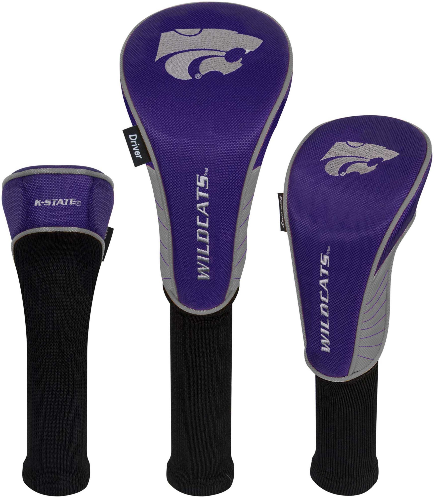 Team Effort Kansas State Wildcats Headcovers - 3 Pack