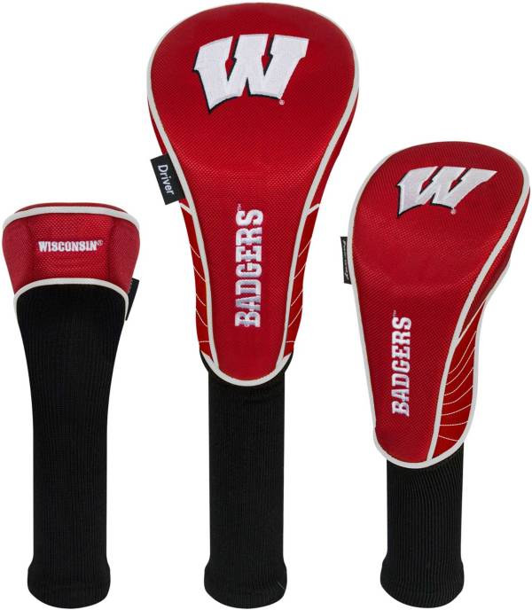 Team Effort Wisconsin Badgers Headcovers - 3 Pack product image