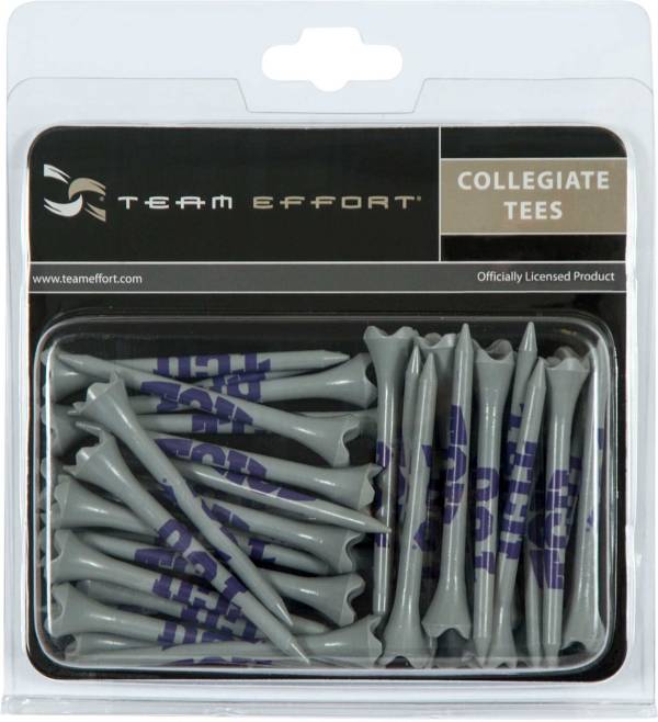 Team Effort TCU Horned Frogs 2.75" Golf Tees - 40 Pack
