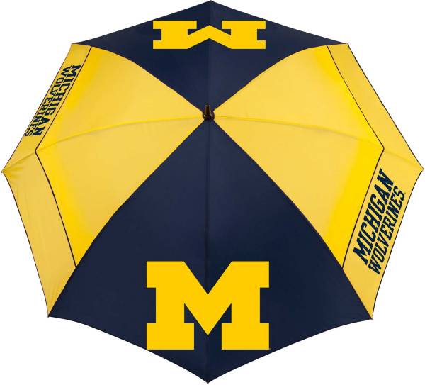 Team Effort Michigan Wolverines 62" Windsheer Lite Golf Umbrella product image