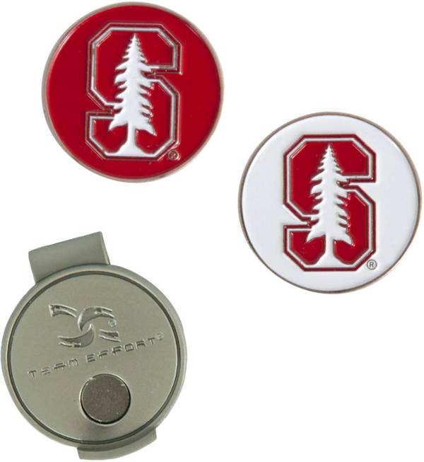 Team Effort Stanford Cardinal Hat Clip and Ball Markers Set product image