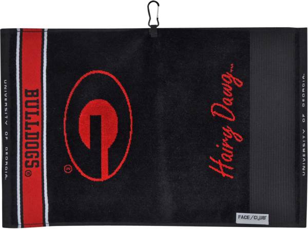 Team Effort Georgia Bulldogs Face/Club Jacquard Golf Towel product image