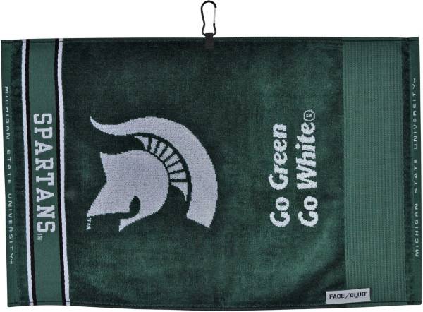 Team Effort Michigan State Spartans Face/Club Jacquard Golf Towel product image