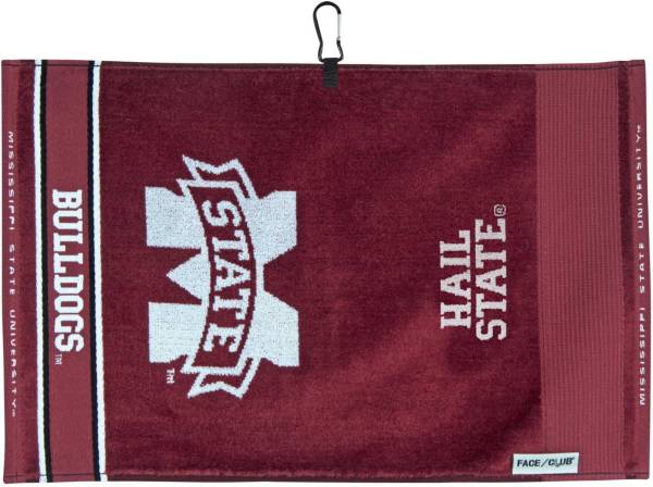 Team Effort Mississippi State Bulldogs Face/Club Jacquard Golf Towel product image