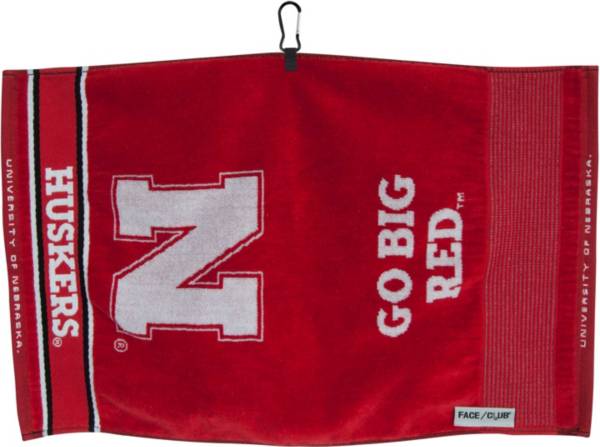 Team Effort Nebraska Cornhuskers Face/Club Jacquard Golf Towel product image