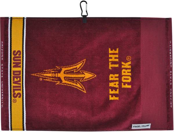 Team Effort Arizona State Sun Devils Face/Club Jacquard Golf Towel product image