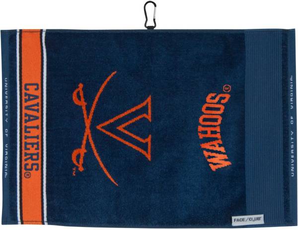 Team Effort Virginia Cavaliers Face/Club Jacquard Golf Towel product image