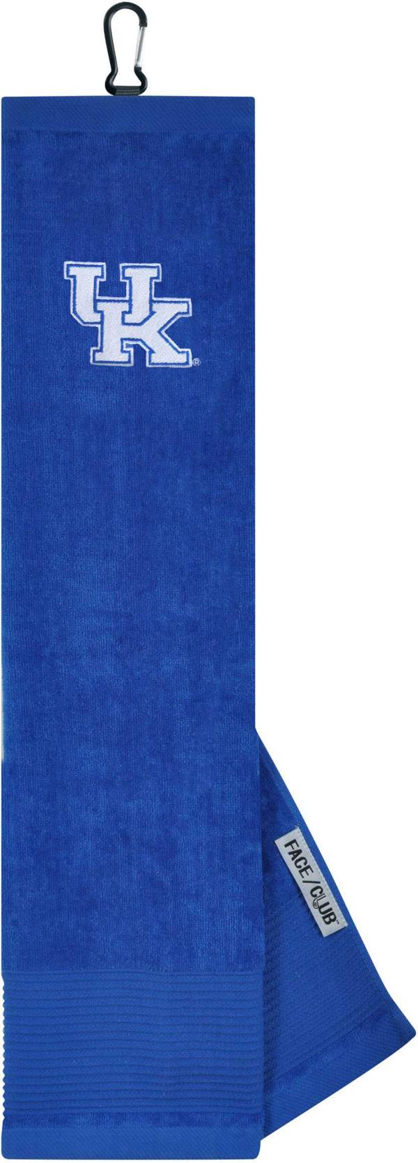 Team Effort Kentucky Wildcats Embroidered Face/Club Tri-Fold Towel product image