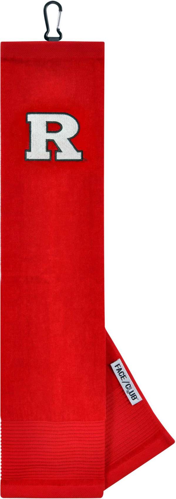 Team Effort Rutgers Scarlet Knights Embroidered Face/Club Tri-Fold Towel product image