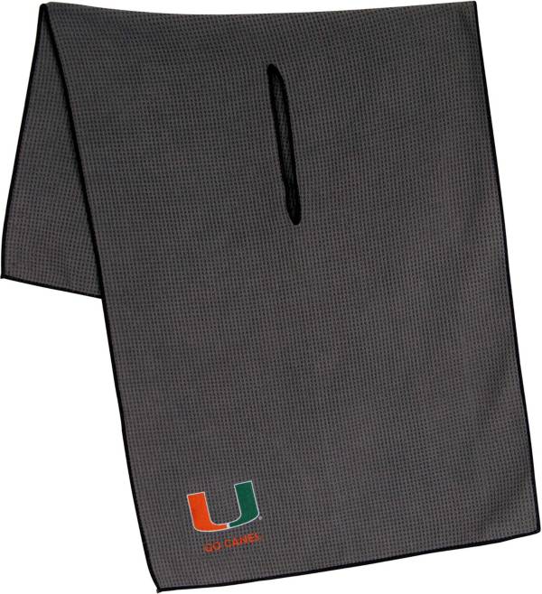 Team Effort Miami Hurricanes 19" x 41" Microfiber Golf Towel product image