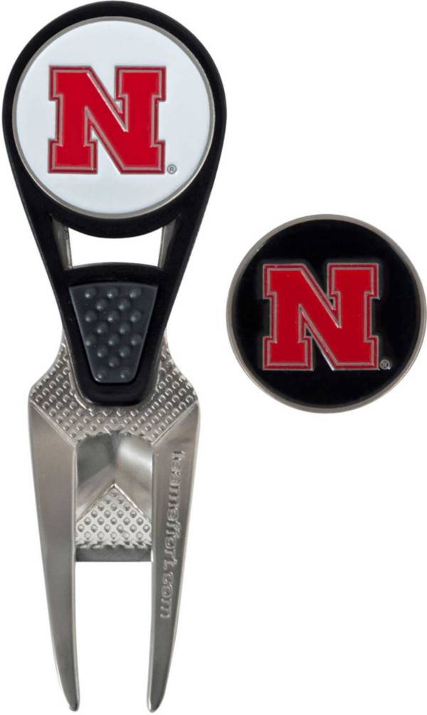 Team Effort Nebraska Cornhuskers CVX Divot Tool and Ball Marker Set product image