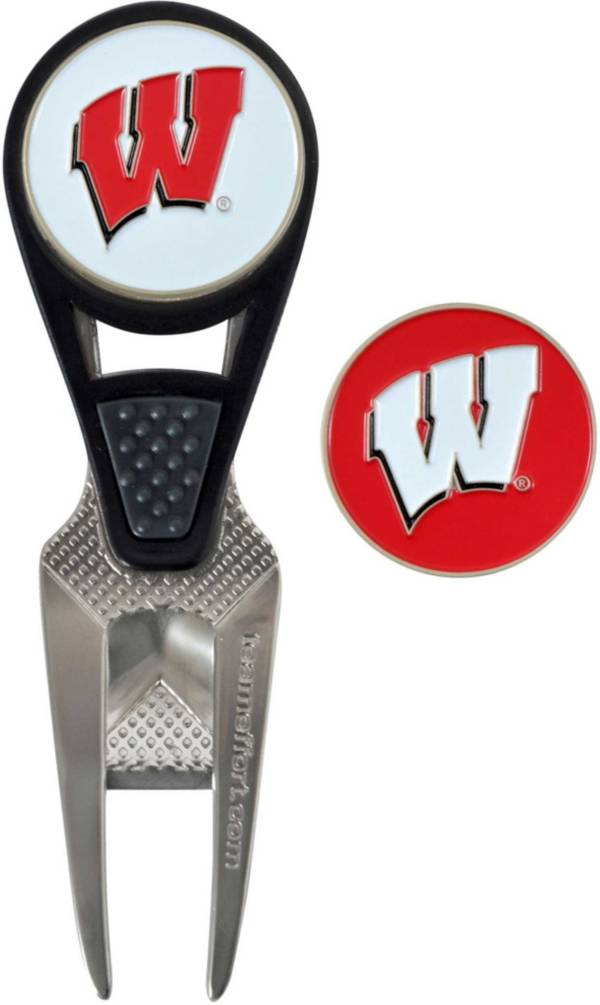 Team Effort Wisconsin Badgers CVX Divot Tool and Ball Marker Set product image