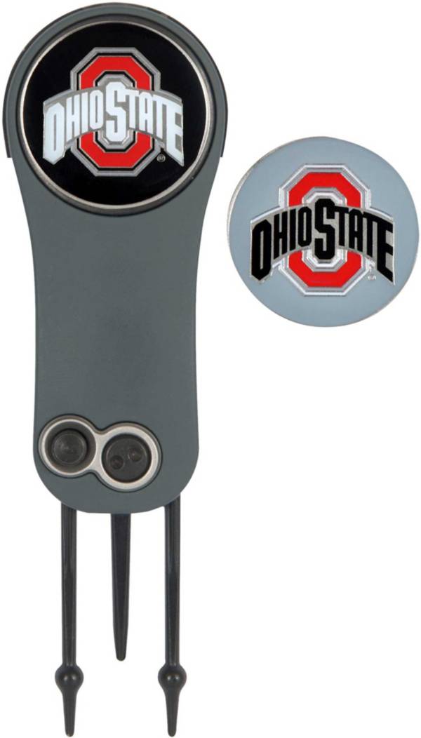 Team Effort Ohio State Buckeyes Switchblade Divot Tool and Ball Marker Set product image