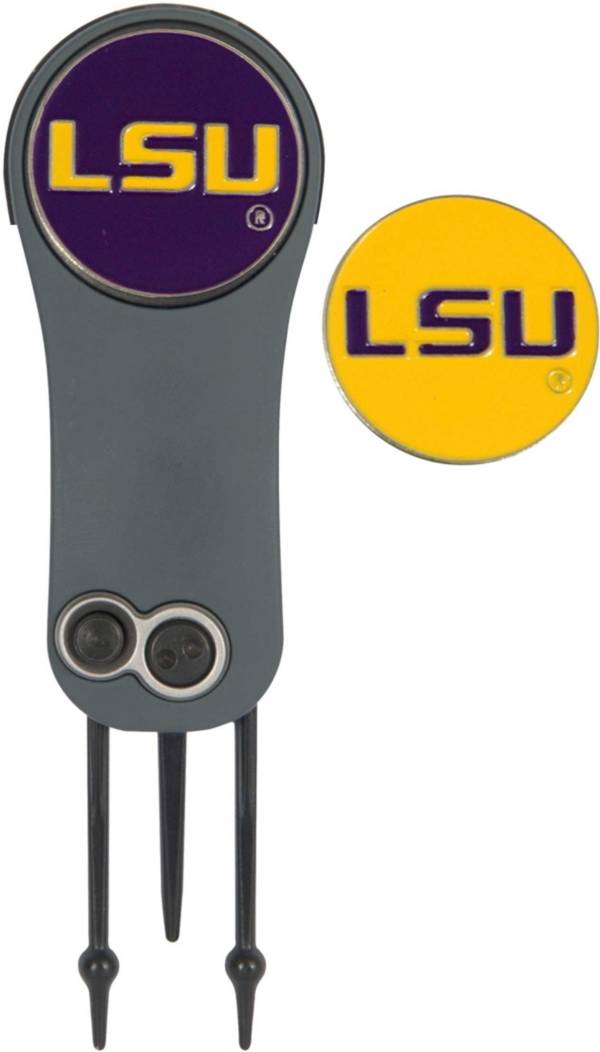 Team Effort LSU Tigers Switchblade Divot Tool and Ball Marker Set product image