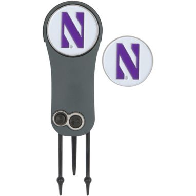 sorry, Team Effort Northwestern Wildcats Switchblade Divot Tool and Ball Marker Set is currently out of stock