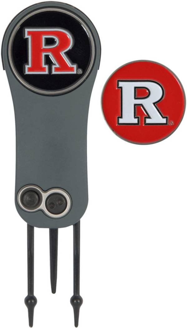 Team Effort Rutgers Scarlet Knights Switchblade Divot Tool and Ball Marker Set product image