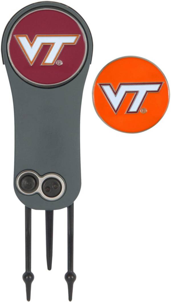 Team Effort Virginia Tech Hokies Switchblade Divot Tool and Ball Marker Set product image