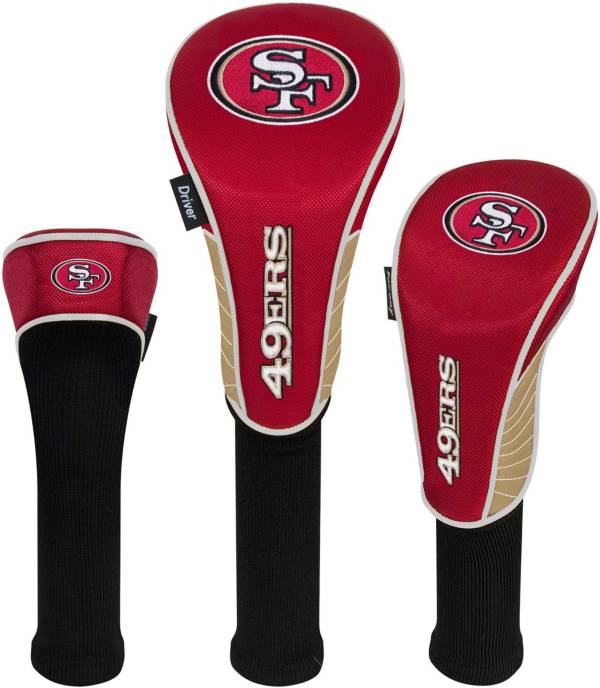 Team Effort San Francisco 49ers Headcovers 3 Pack Golf Galaxy