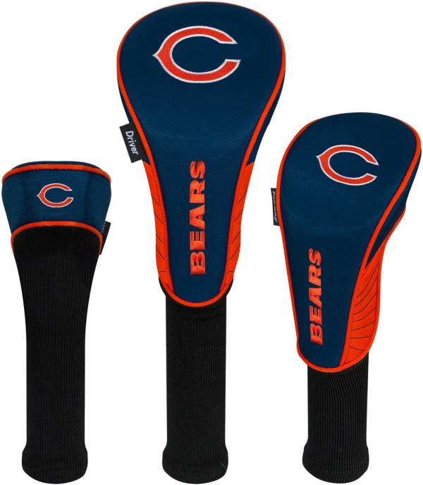 Team Effort Chicago Bears Headcovers 3 Pack Golf Galaxy