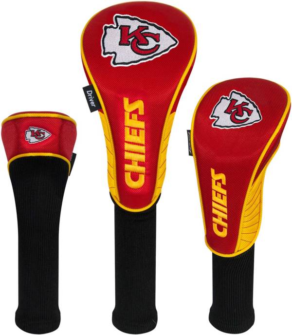 Team Effort Kansas City Chiefs Headcovers 3 Pack Golf Galaxy