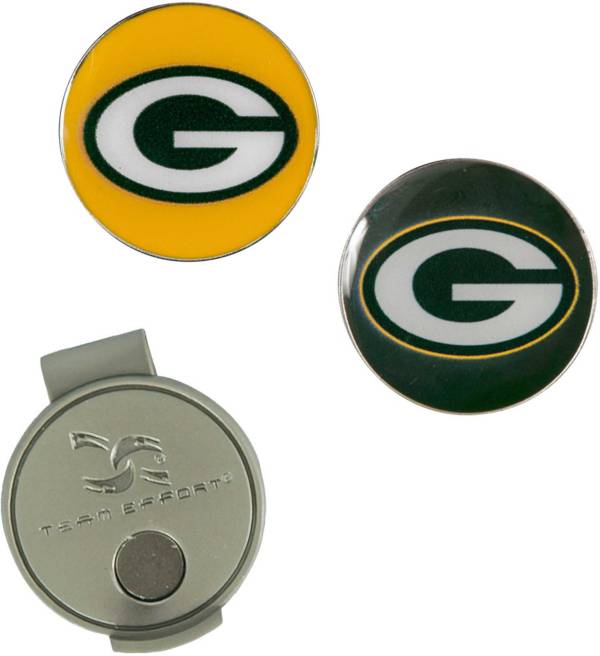 Team Effort Green Bay Packers Hat Clip and Ball Markers Set Dick's