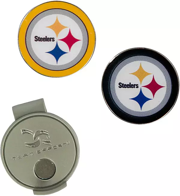 Pittsburgh Steelers Badge Holder Retractable Square - Sports Fan Shop