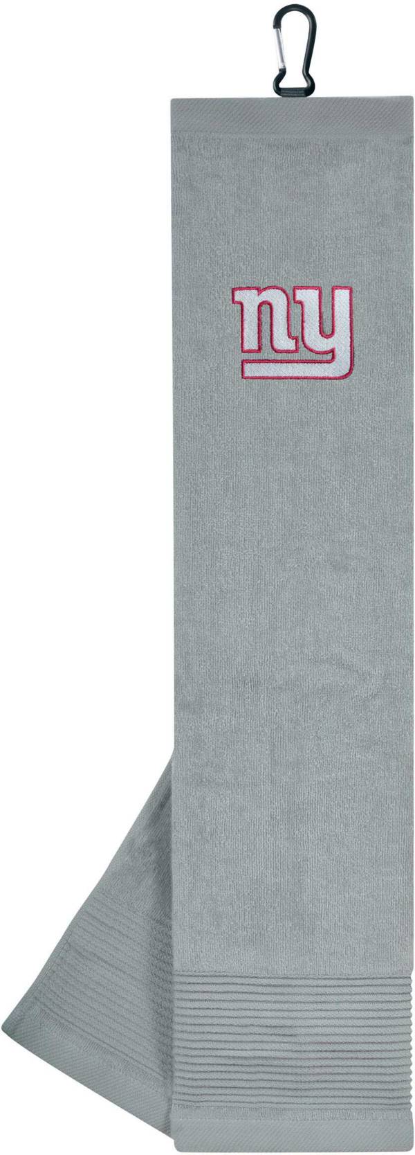 Team Effort New York Giants Embroidered Face/Club Tri-Fold Towel product image