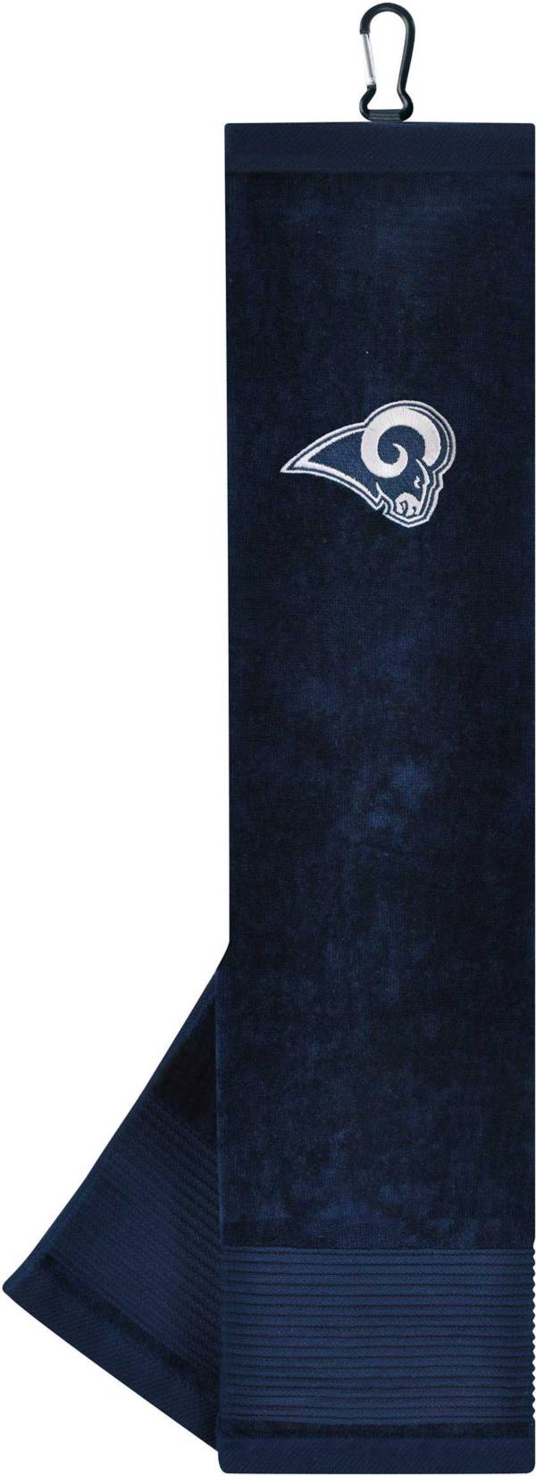 Team Effort Los Angeles Rams Embroidered Face/Club Tri-Fold Towel product image