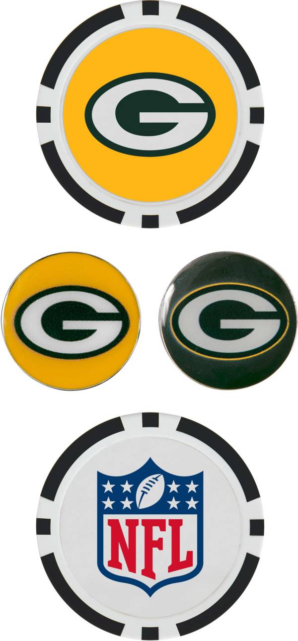 Team Effort Green Bay Packers Ball Marker Set Golf Galaxy