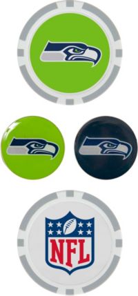 Seattle Seahawks Golf Ball Marker Poker Chip