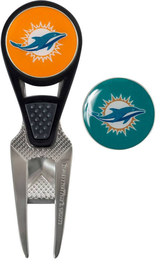Team Effort Miami Dolphins CVX Divot Tool and Ball Marker Set product image