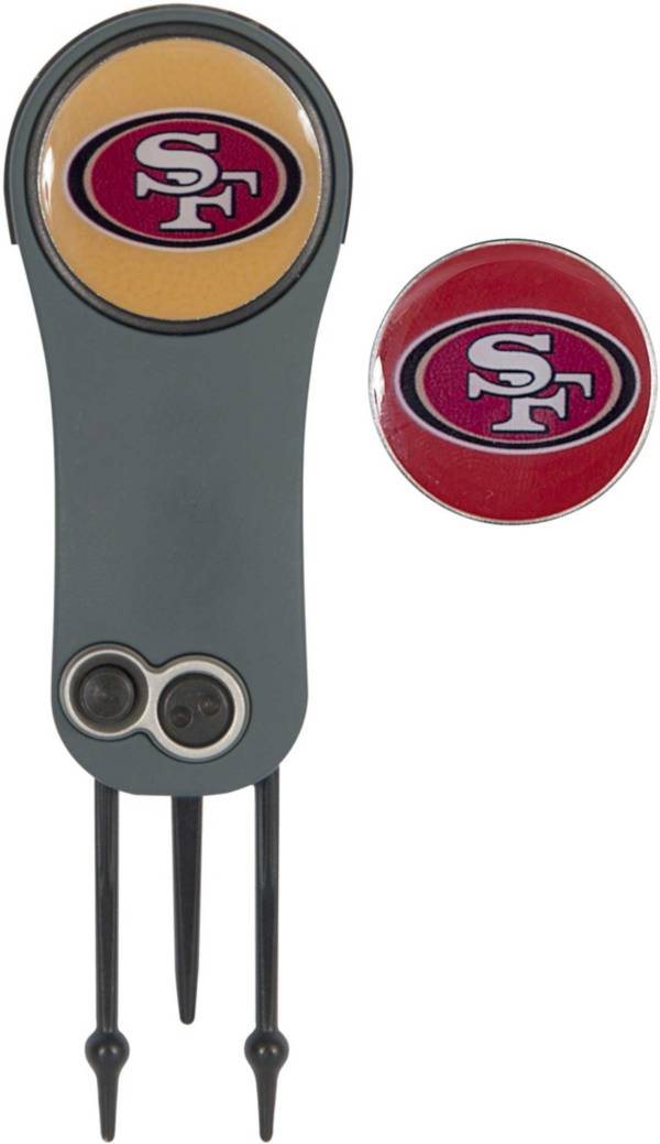 Dick's Sporting Goods Team Effort San Francisco 49ers Switchblade Divot  Tool and Ball Marker Set