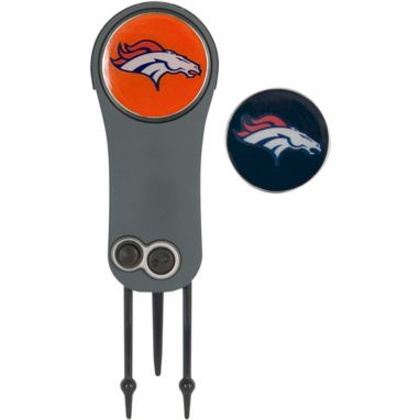 sorry, Team Effort Denver Broncos Switchblade Divot Tool and Ball Marker Set is currently out of stock