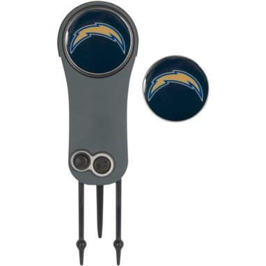 sorry, Team Effort Los Angeles Chargers Switchblade Divot Tool and Ball Marker Set is currently out of stock