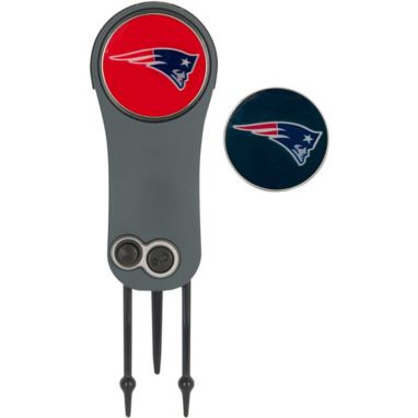 sorry, Team Effort New England Patriots Switchblade Divot Tool and Ball Marker Set is currently out of stock