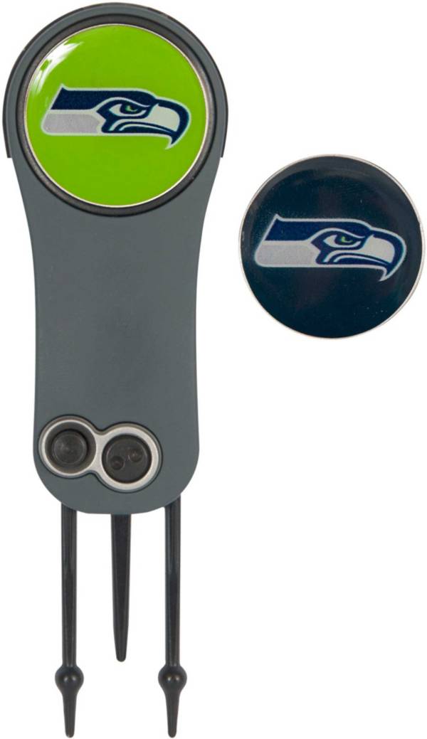 Team Effort Seattle Seahawks Switchblade Divot Tool and Ball Marker Set product image