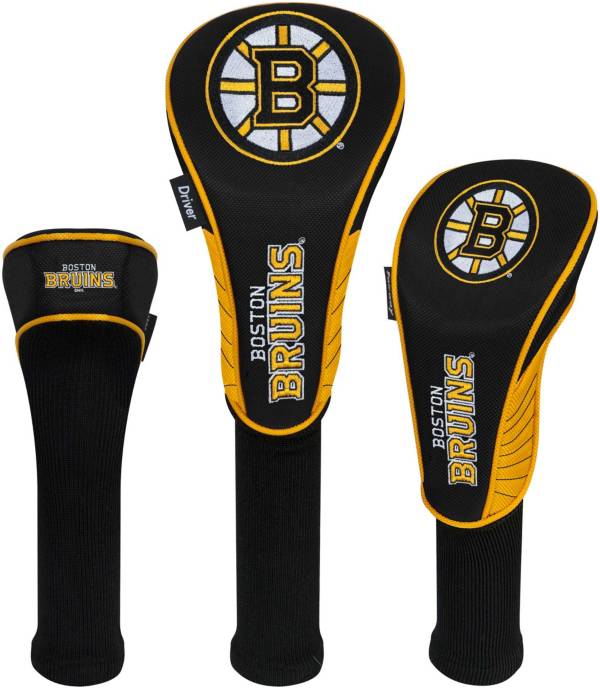 Team Effort Boston Bruins Headcovers 3 Pack Golf Galaxy