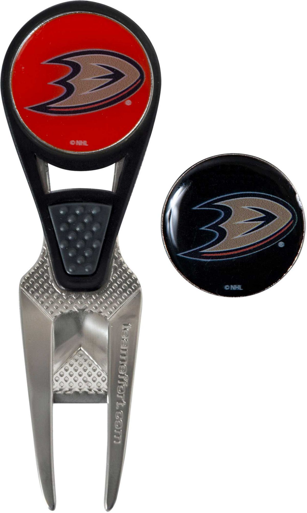 Team Effort Anahiem Ducks CVX Divot Tool and Ball Marker Set