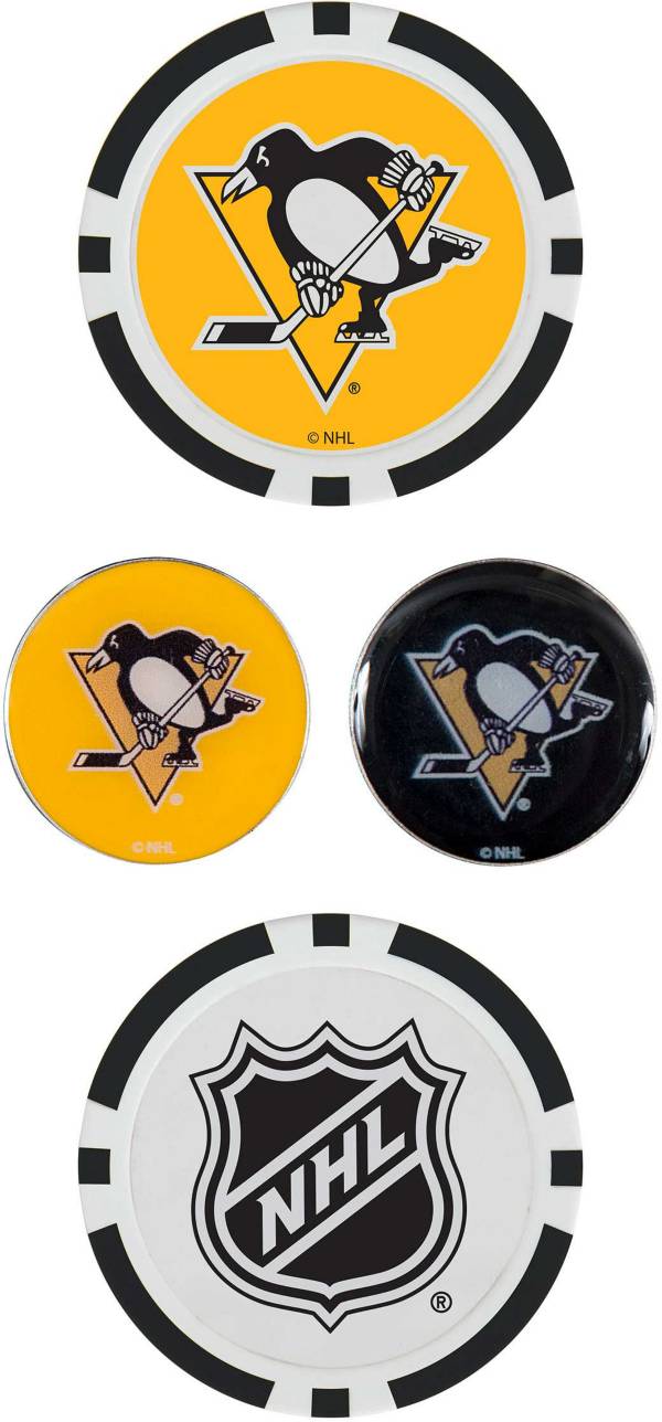 Team Effort Pittsburgh Penguins Ball Marker Set | Dick's Sporting Goods