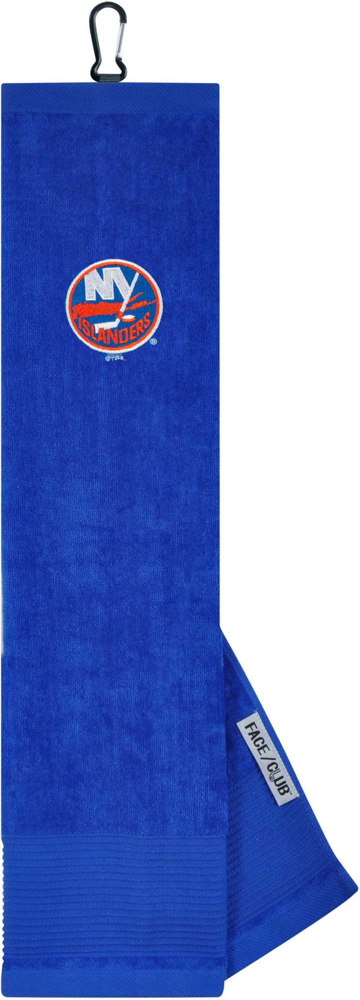 Team Effort New York Islanders Embroidered Face/Club Tri-Fold Towel