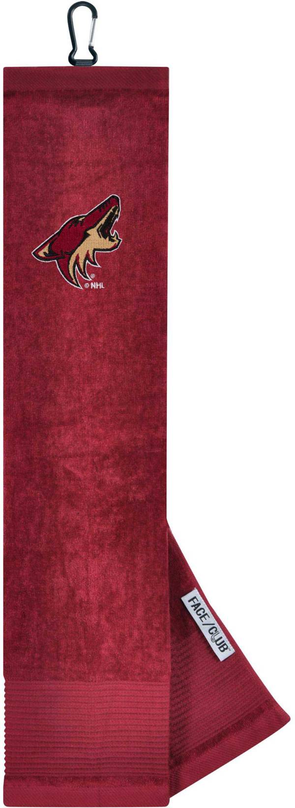 Team Effort Arizona Coyotes Embroidered Face/Club Tri-Fold Towel product image