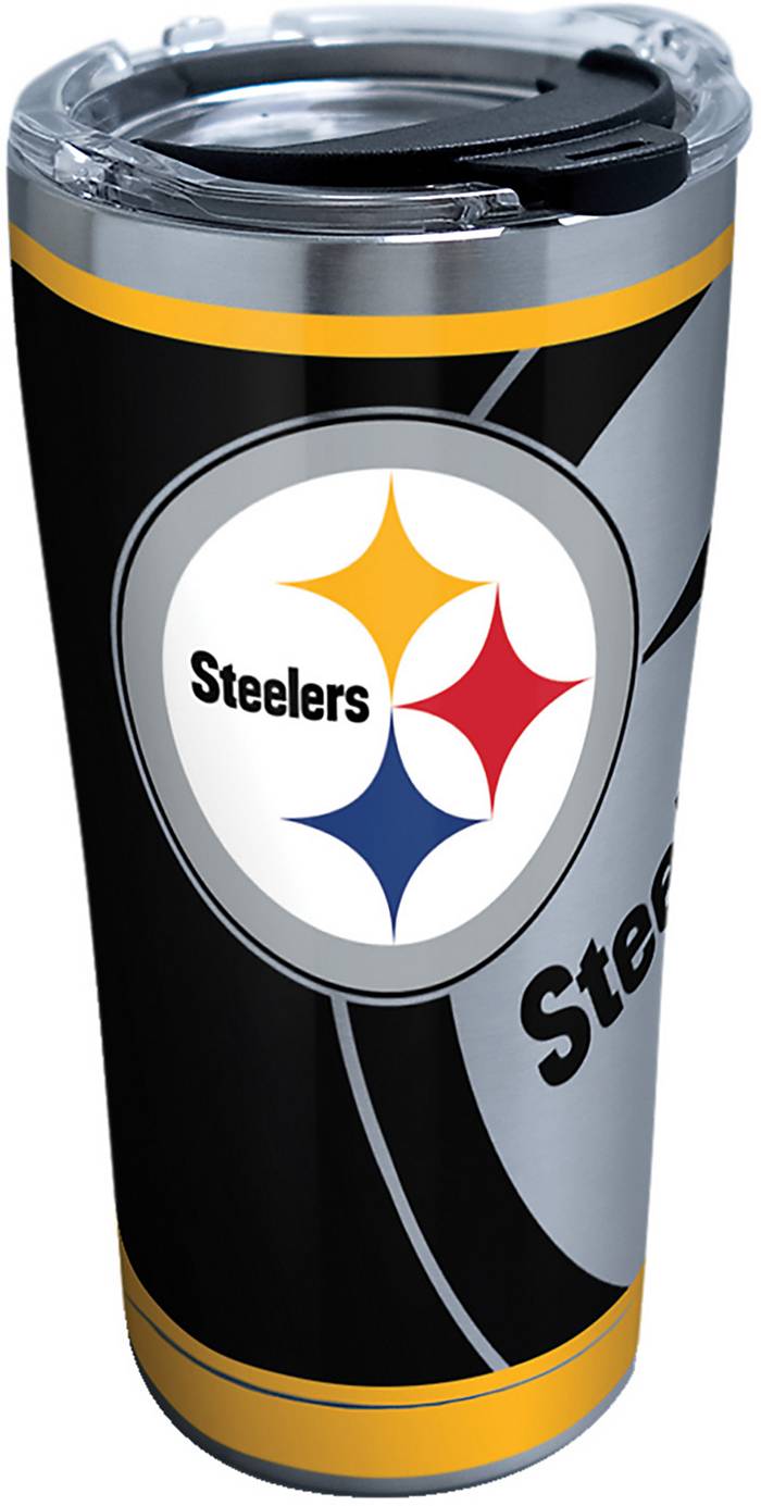 Pittsburgh Steelers Football 20oz stainless steel drink tumbler